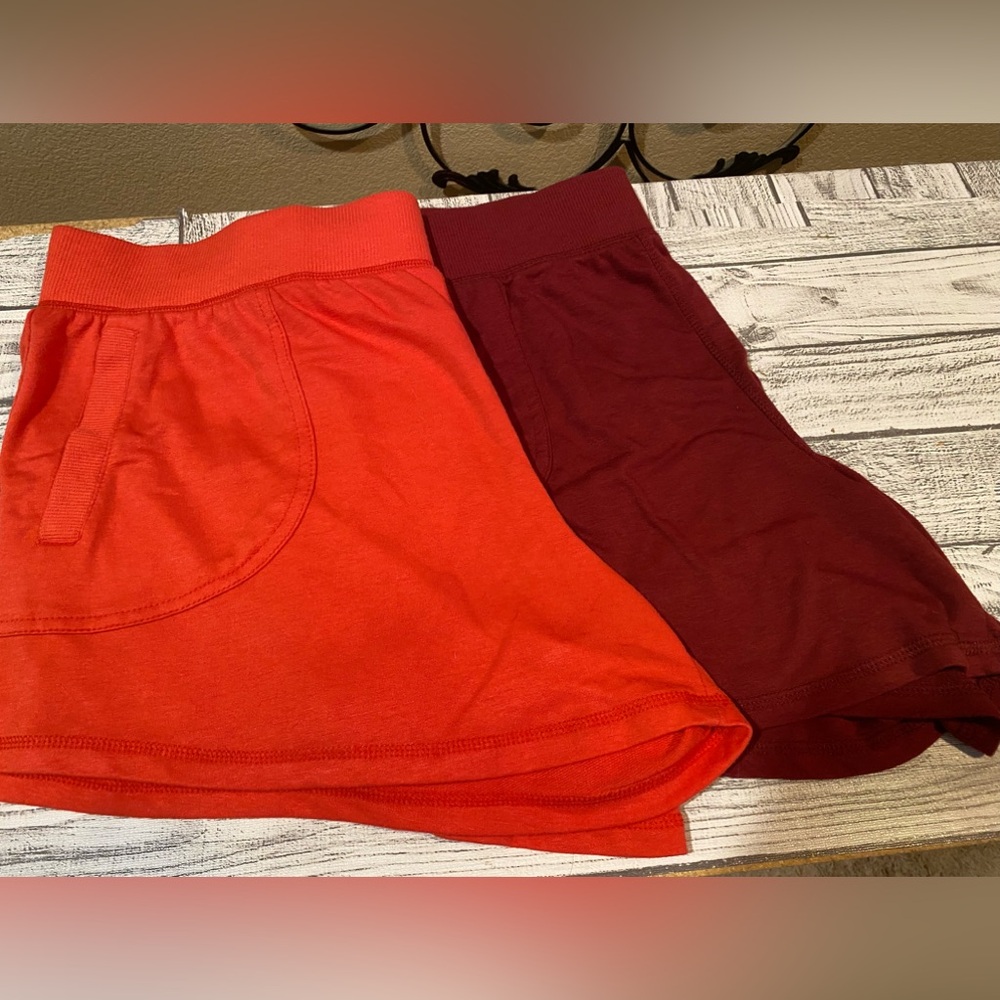 Set 2 Athletic Works Womens pull on active shorts w/ drawstring, size XXL (20)
